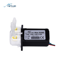 YW01-STEP-12V/24V Factory Sell Stepper Motor Peristaltic Pump 150ml/min with Silicon Tube 10000 hrs